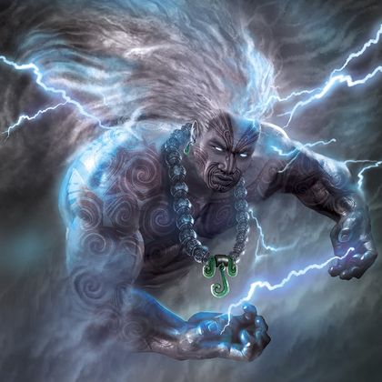 Tāwhirimātea God Of Storms Fine-Art-Print