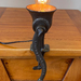 Upcycled Hand Mincer Lamp