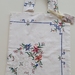 Tote bag upcycled tablecloth 