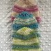 Crochet wool baby beanie 0-6 mth