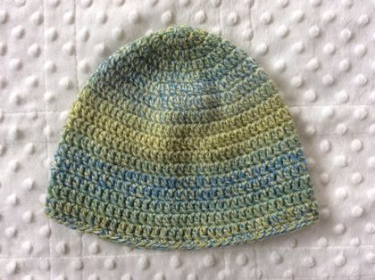 Crochet toddler beanie
