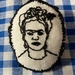 Frida Hand Embroidered Brooch