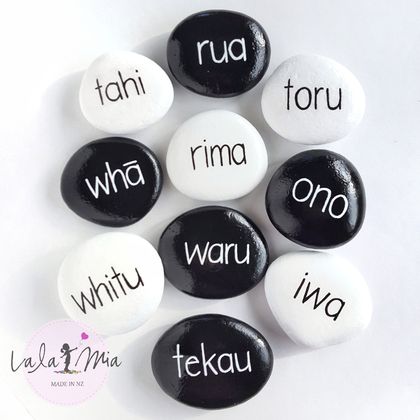 Maori Number Stones