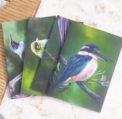Native Bird Card Set