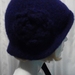 Felted Wool Hat - Blues / Purple - Clearance Sale