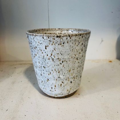 Speckled Clay Beaker