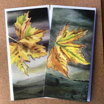 Set of 4 Fine Art Cards, 2 each of 'On the Breeze' and 'Flying High'