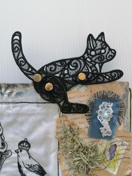 Black Cat Bookmark 