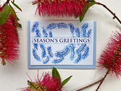 Season’s Greetings Christmas Card - Free NZ Shipping!