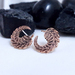 Silver Fern One Cent Studs