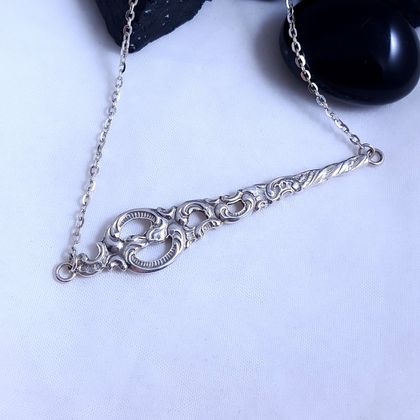 Vintage Silver Spoon Necklace