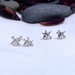 Sterling Barbed Wire Studs