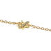 Gold Diamanté Star Bracelet