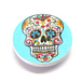 Blue Sugar Skull Needle Minder