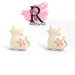 Cherry Blossom Cat Earrings