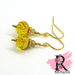 Bridgerton Inspired Crystal Earrings - Citrine