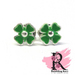 Four Leaf Clover Stud Earrings