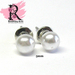 5mm White Pearl Studs