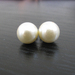 10mm Off-white Pearl Studs