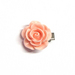 Peach Rose Hair Clip