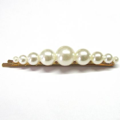 Pearl Hair Clip - Graduated