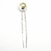 14mm Silver Pearl Hair Pins