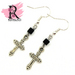 Gothic Cross Cube earrings