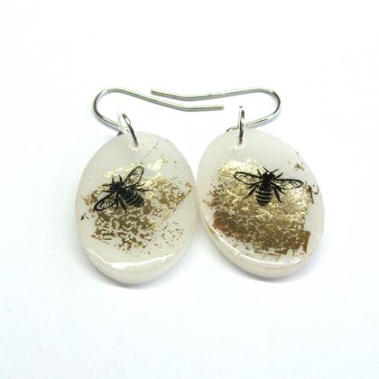 Honey Bee earrings