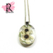 Manuka Flower Pendant Necklace - Flowers & Leaves