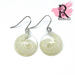 Ramshorn Shell Resin Earrings