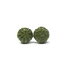 Kina Shell / Sea Urchin Studs - olive 13mm