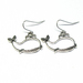 Large Whale earrings (3cm)