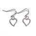 Silver Heart earrings