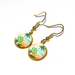 Tropical Monstera Leaf earrings