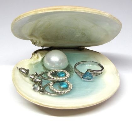 Mock Oyster Trinket Dish