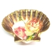 Roses Scallop Shell Trinket Dish