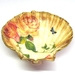 Roses & Blue Butterfly Scallop Shell Trinket Dish (L)