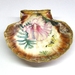 Pink Hibiscus Scallop Shell Trinket Dish