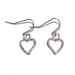 Silver Heart Earrings