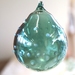 Bauble - Teal with Cloud Polka Dots Pattern
