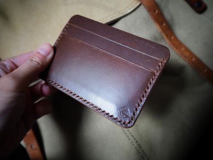 No.2 Havelock Handmade Leather Card Holder