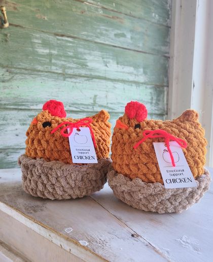 Emotional support chickens