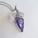 Charoite pendant