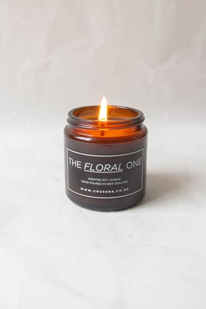The Floral One Candle
