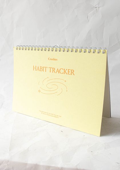 Monthly Habit Tracker - Yellow