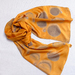 Botanically dyed silk scarf - Hello Summer!