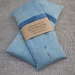 Scented eye pillow, botanically dyed - Sapphire