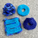 Crocheted Fidget Toys - set of 4