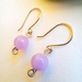 Light Amethyst and Silver Earrings