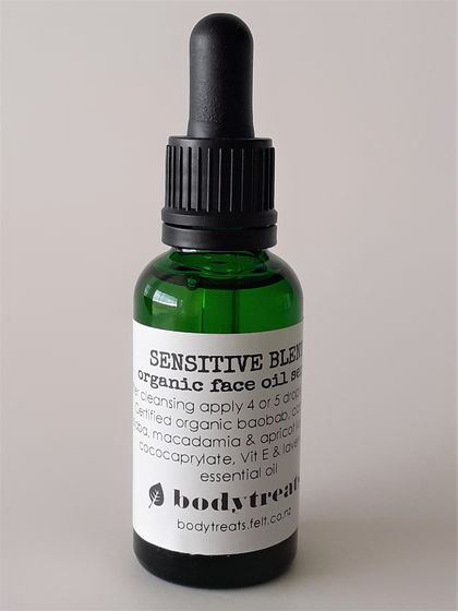 Organic Face Oil Serum - Sensitive Blend 30ml